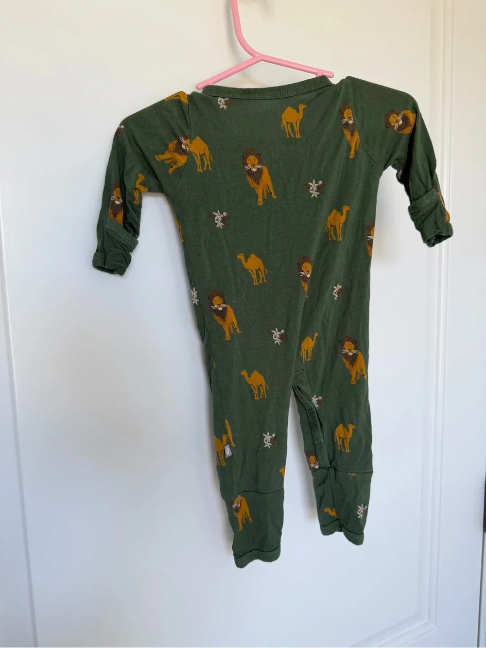 Kyte Baby Green Madagascar Romper